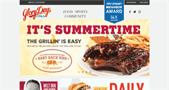 Desktop Screenshot of glorydaysgrill.com